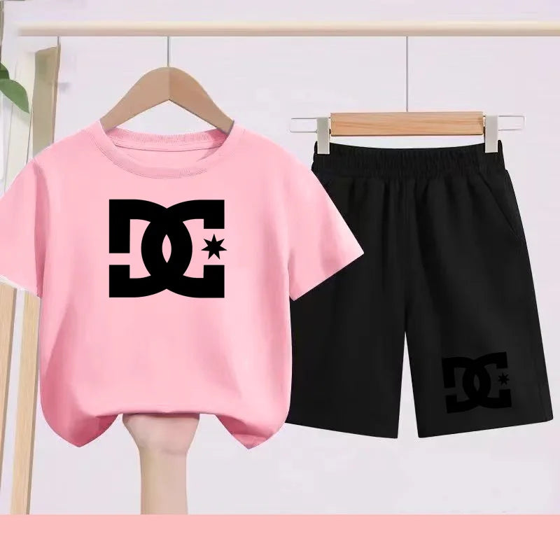 Ensemble enfant imprimé haut et short – CLEVI Paris
