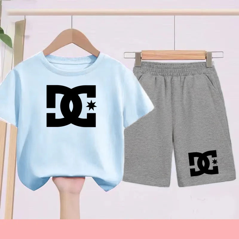 Ensemble enfant imprimé haut et short – CLEVI Paris