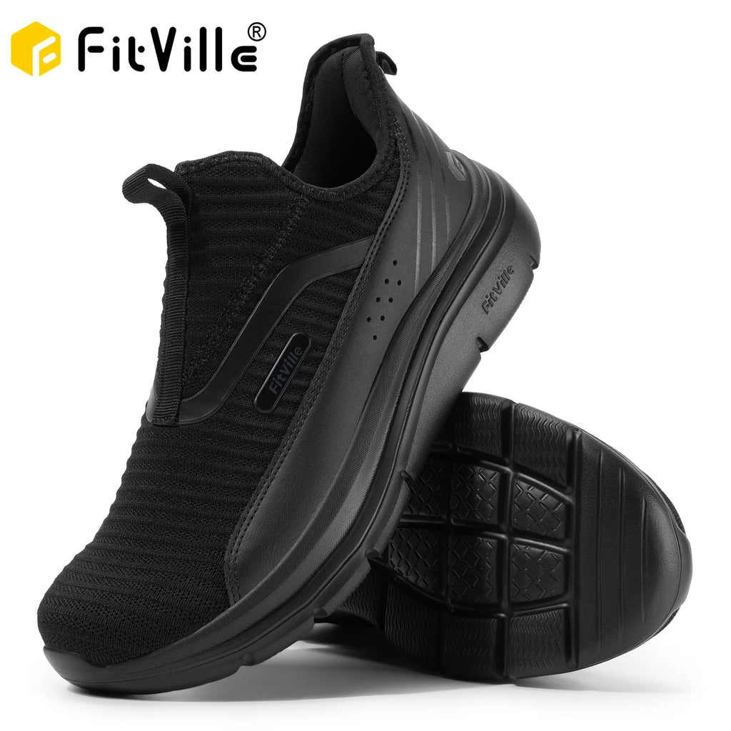 Sneakers homme FitVille Step Ease V2 larges – CLEVI Paris